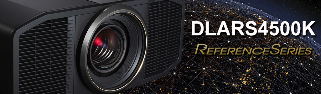 Zoomed-in view of JVC Reference Series projector